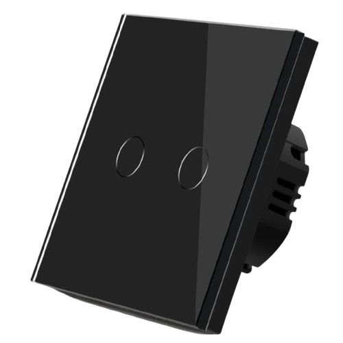 выключатель Bseed 2х - black